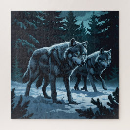 Rompecabezas de lobos