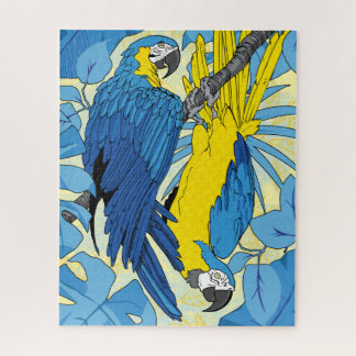 Rompecabezas de loro de 16x20 para personas de col