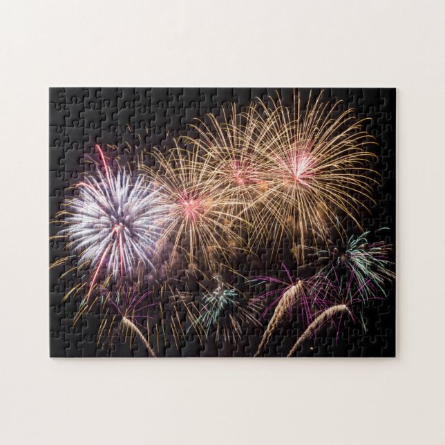Rompecabezas de los fuegos artificiales (Horizontal)