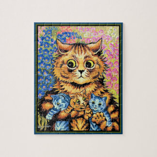 Rompecabezas de los gatos Louis Wain