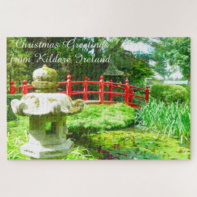 Rompecabezas de los jardines japoneses de Tully Ki (Horizontal)