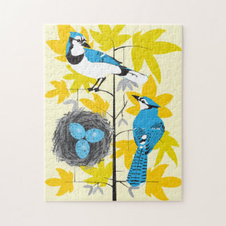 Rompecabezas de los Jays Azules de 11x14 para pers