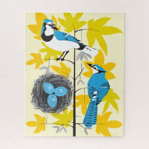 Rompecabezas de los Jays Azules de 16x20 para pers