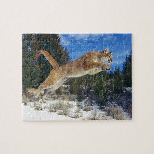 Rompecabezas de los leones de la montaña