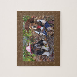 Rompecabezas de los perritos del perro de