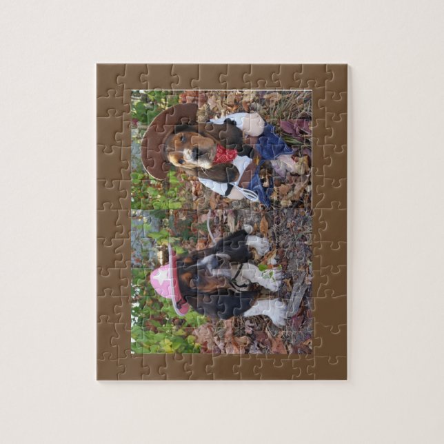 Rompecabezas de los perritos del perro de (Vertical)