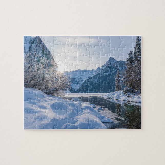 Rompecabezas de Louise Lake Jigsaw (Horizontal)