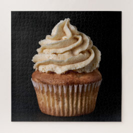 Rompecabezas de magdalena de buttercream rota