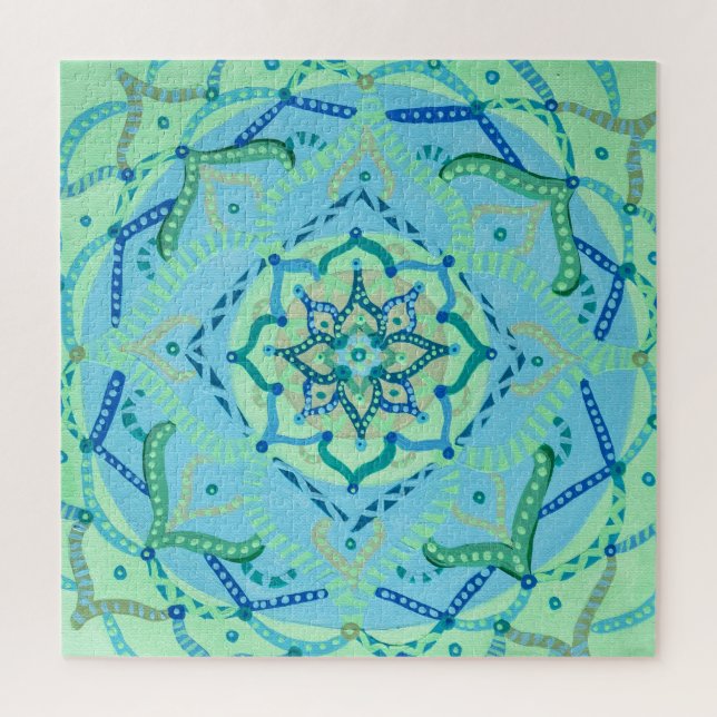 Rompecabezas de Mandala (Vertical)