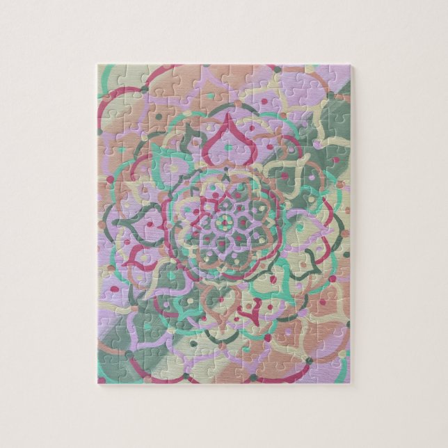 Rompecabezas de Mandala (Vertical)