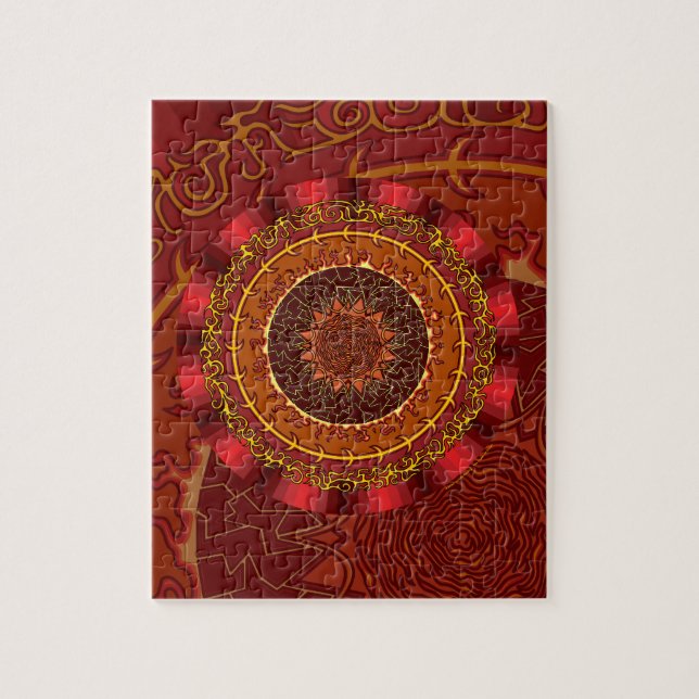 Rompecabezas de Mandala (Vertical)