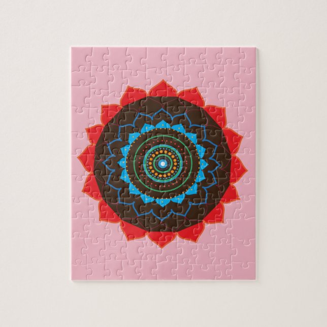 Rompecabezas de Mandala (Vertical)