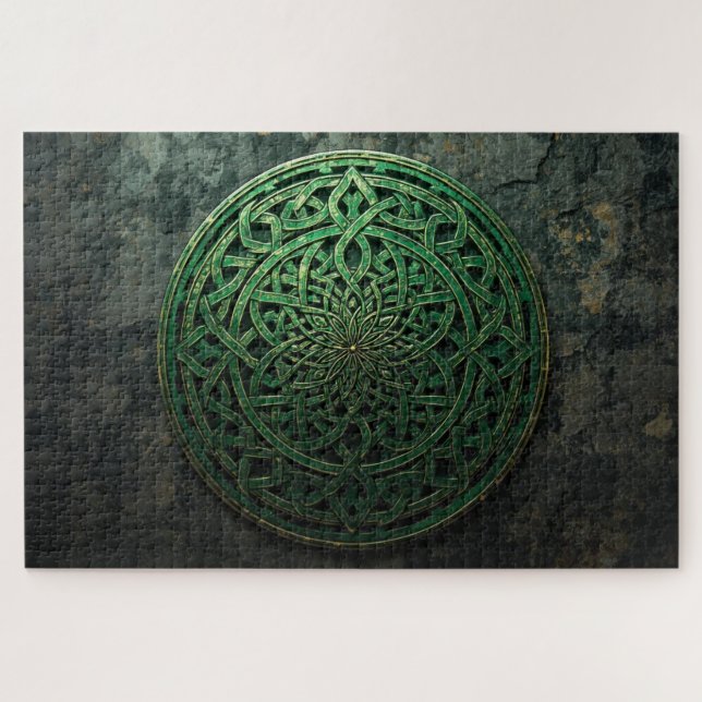Rompecabezas de Mandala de Nudo Celta (Horizontal)
