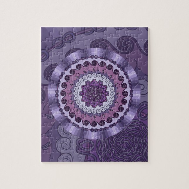 Rompecabezas de Mandala del Viento (Vertical)