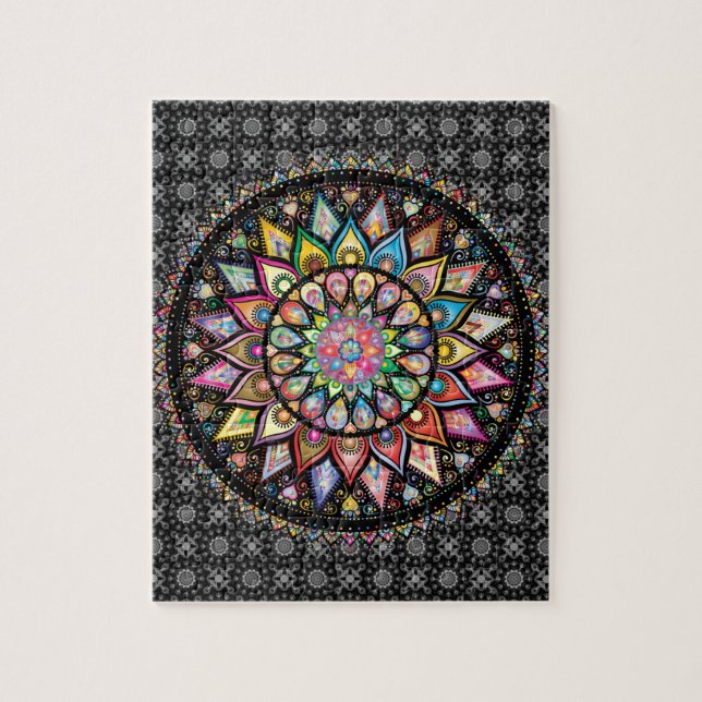 Rompecabezas de Mandala Jigsaw (Vertical)