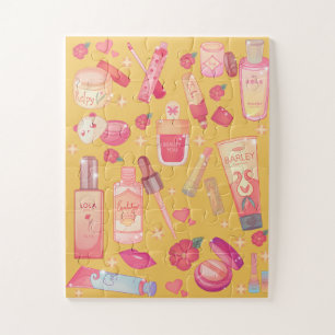 rompecabezas de maquillaje