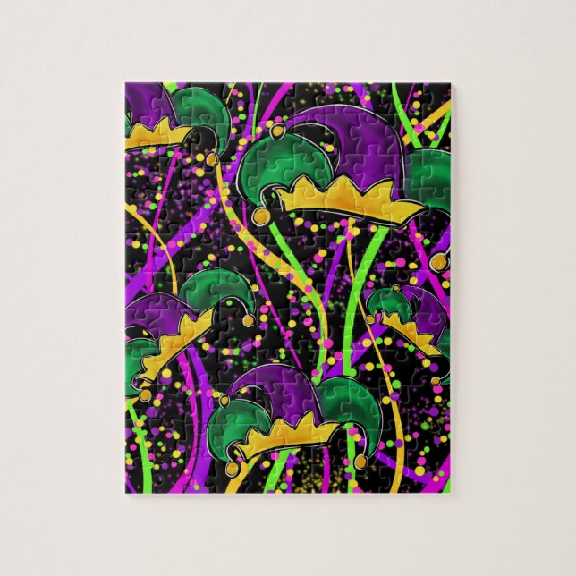 Rompecabezas de Mardi Gras (Vertical)