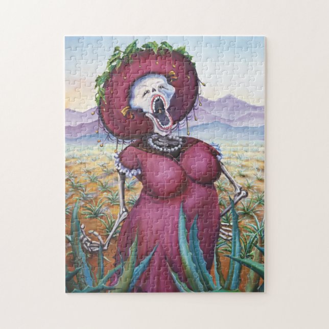 Rompecabezas de Maria del agavo (Vertical)