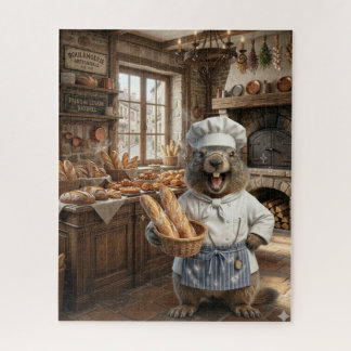 Rompecabezas de Marmot Baker - Cute Marmota de Dib