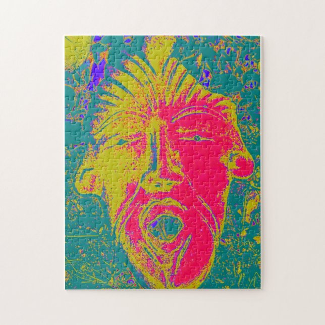 rompecabezas de máscara facial (Vertical)