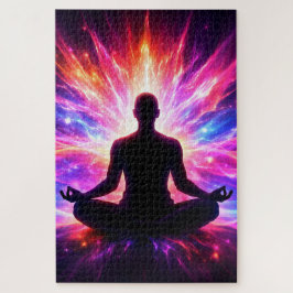 Rompecabezas de Meditación Chakra Arte de Yoga Col