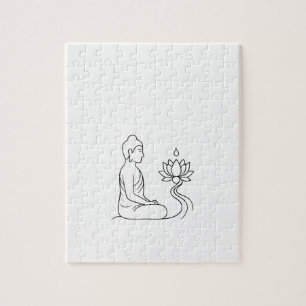 Rompecabezas de Meditación Dhamma de Gautam Buddh 
