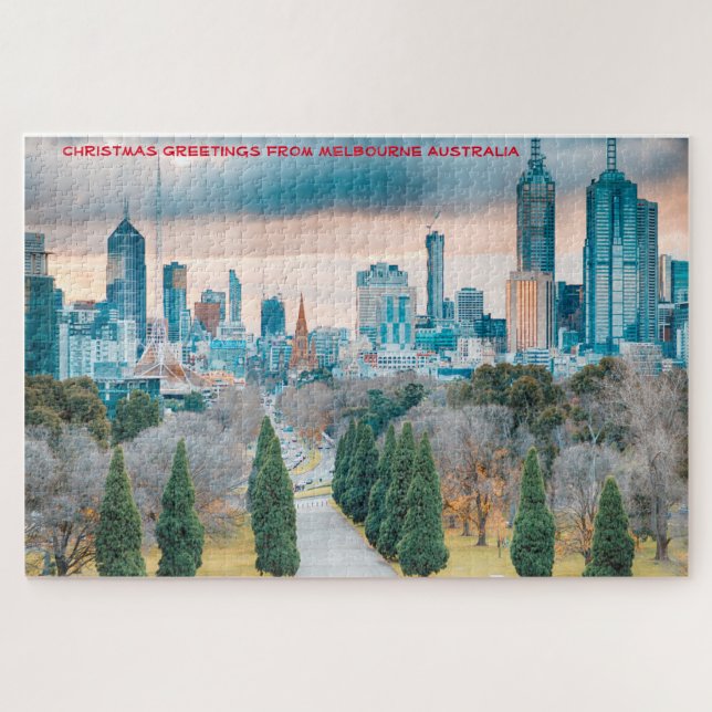 Rompecabezas de Melbourne Australia (Horizontal)