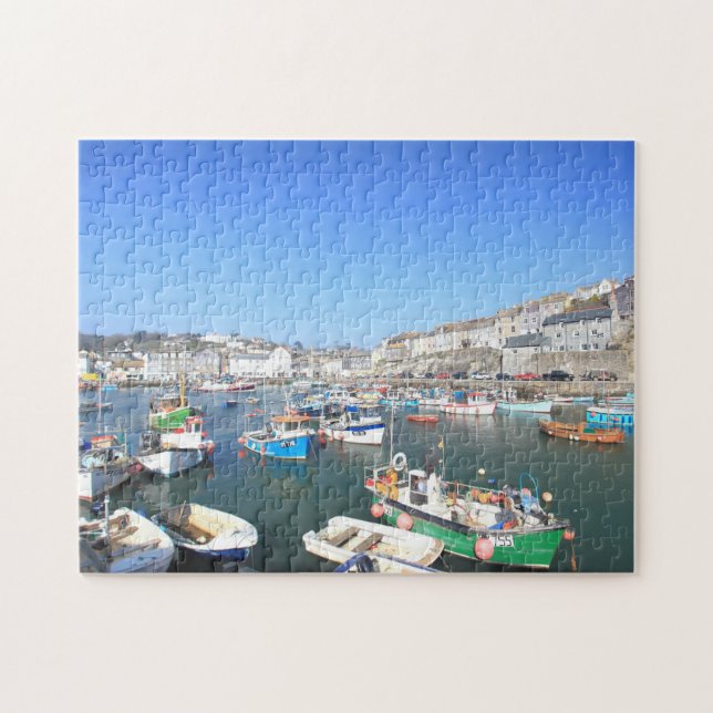 Rompecabezas de Mevagissey (Horizontal)