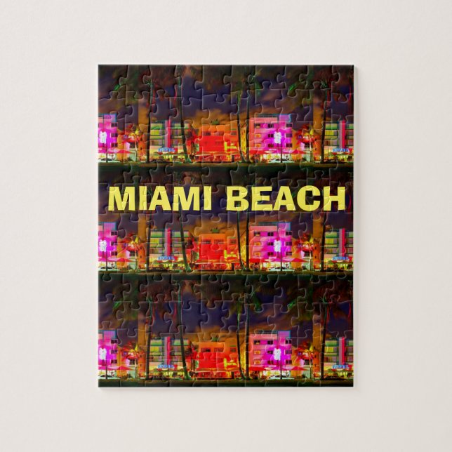 ROMPECABEZAS DE MIAMI BEACH (Vertical)