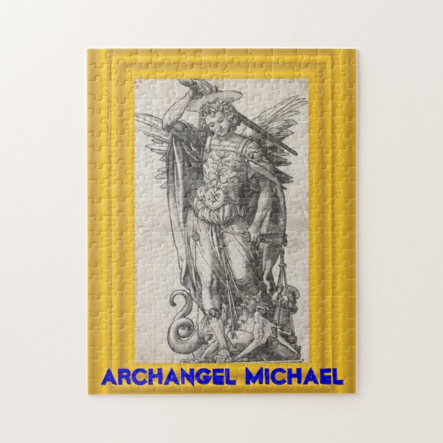 Rompecabezas de Michael del arcángel (Vertical)