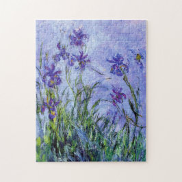 Rompecabezas de Monet Lilac Irises
