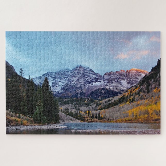 Rompecabezas de montaña escénica de Aspen Colorado (Horizontal)