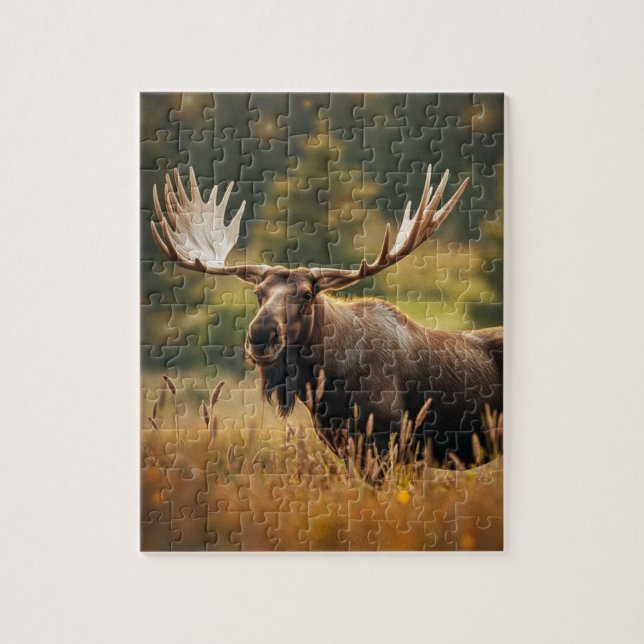 Rompecabezas de Moose Jigsaw (Vertical)