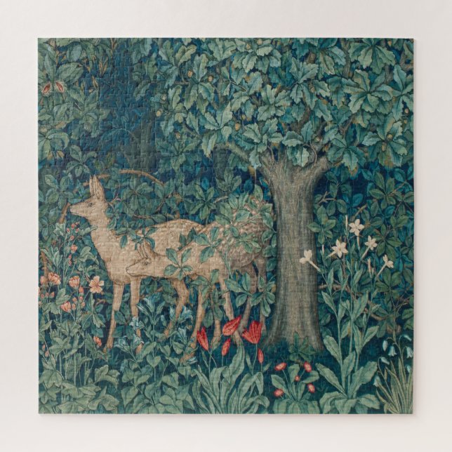 Rompecabezas de Morris Forest Deer Jigsaw (Vertical)