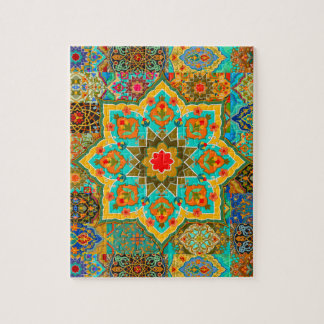 Rompecabezas de mosaico marroquí