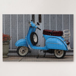 Rompecabezas de Moto Scooter Euro - 20x30 -1014 pi