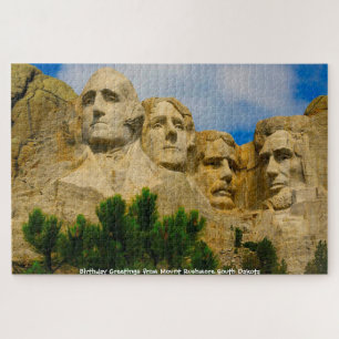 Rompecabezas de Mount Rushmore Dakota del Sur