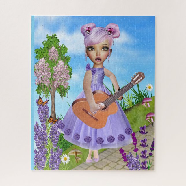 Rompecabezas de música para niñas (Vertical)