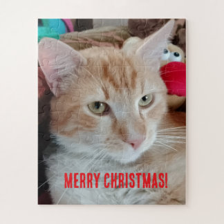 Rompecabezas de Navidad de Fotos de Gatos