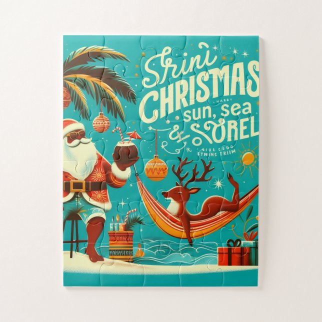 Rompecabezas de Navidad de Trini (Vertical)