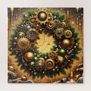 Rompecabezas de Navidad Steampunk