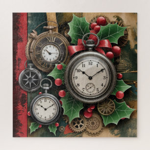 Rompecabezas de Navidad Steampunk