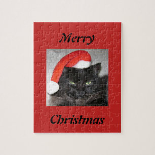 Rompecabezas de Navidades de Santa Gata