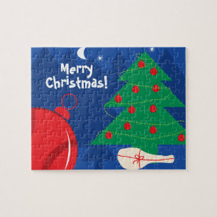 Rompecabezas de Navidades de tenis personalizados