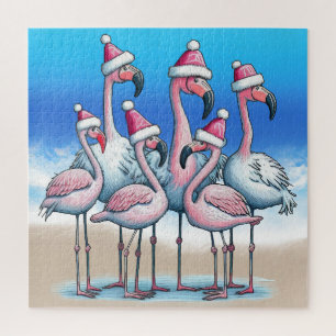 Rompecabezas de Navidades tropicales