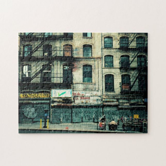 Rompecabezas de New York City - decadencia urbana (Horizontal)