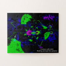 Rompecabezas de niños con "espacio exterior"