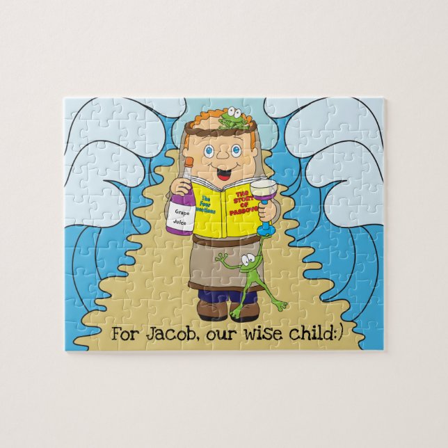 Rompecabezas de niños con sabiduría de la Pascua p (Horizontal)