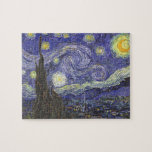 Rompecabezas de noche estrellado<br><div class="desc">Rompecabezas pero el pintor holandés Vincent van Gogh</div>