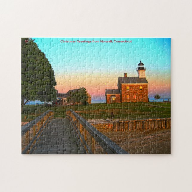 Rompecabezas de Norwalk Connecticut (Horizontal)